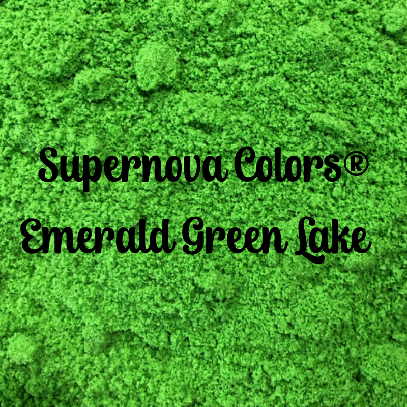 Supernova Colors Emerald Green Aluminum Lake Blend