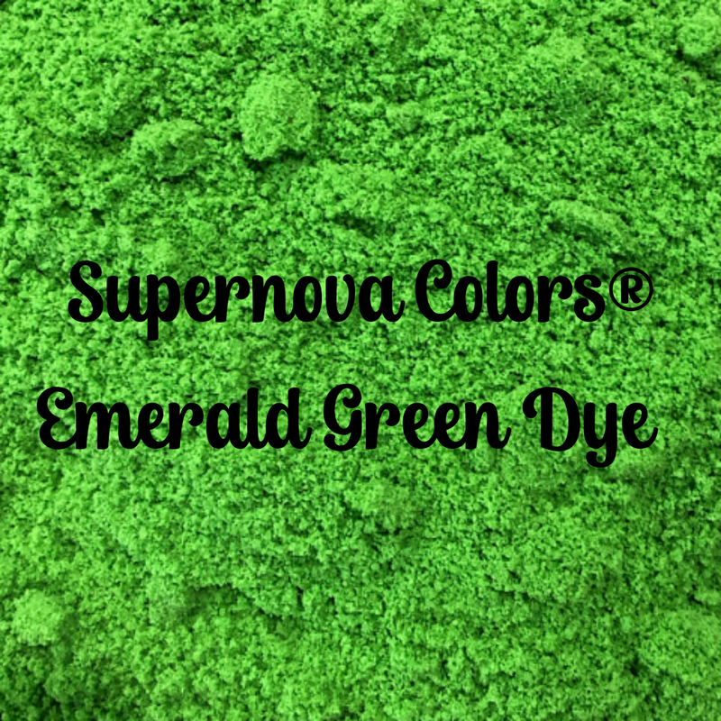 Supernova Colors Emerald Green Dye Blend