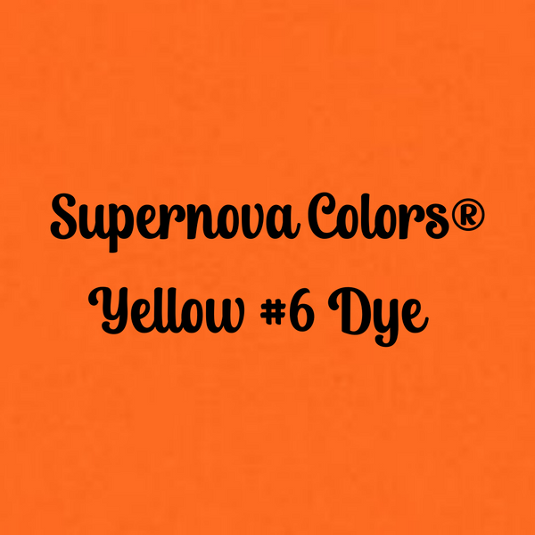 Supernova Colors Yellow #6 Dye