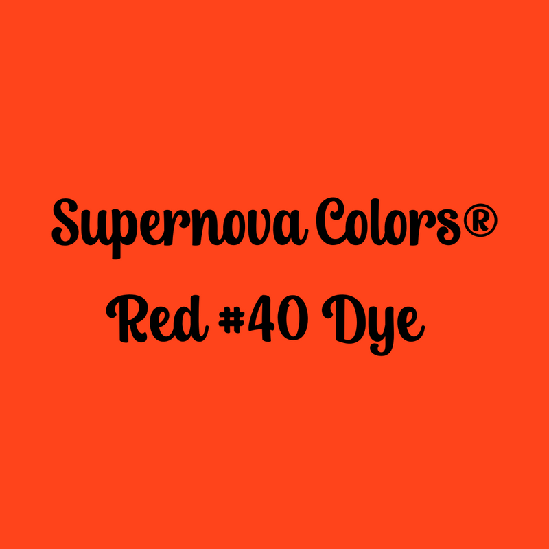 Supernova Colors Red #40 Dye